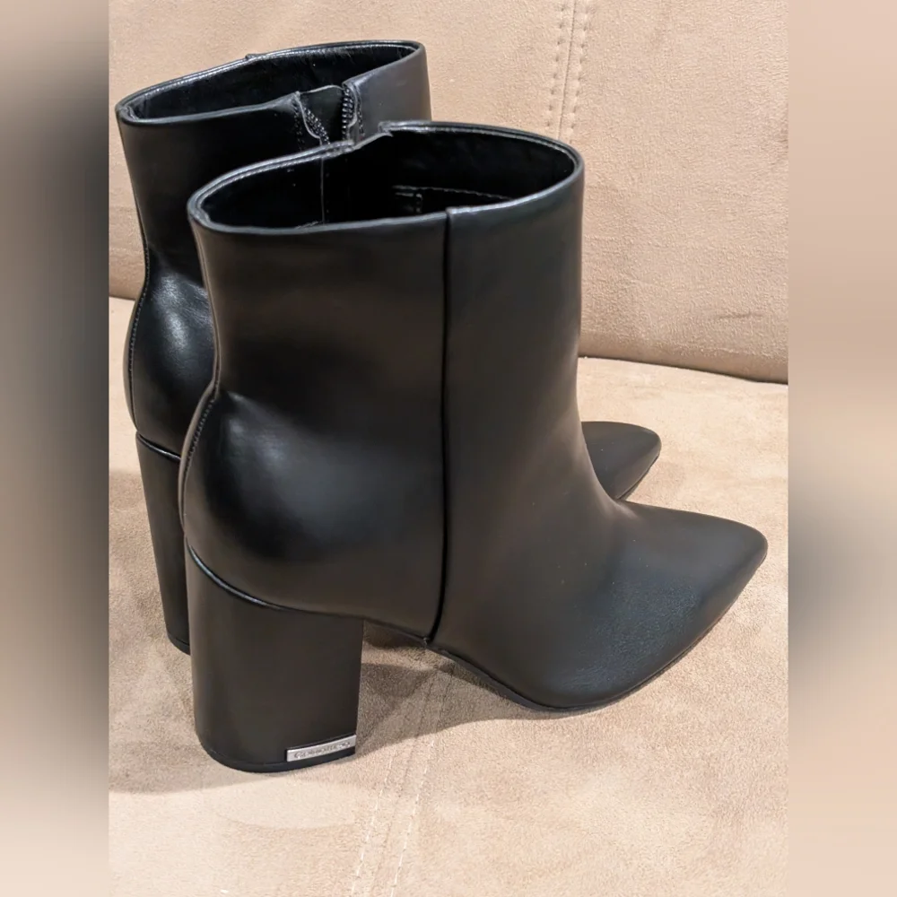 Calvin Klein​Point-Toe Ankle Booties